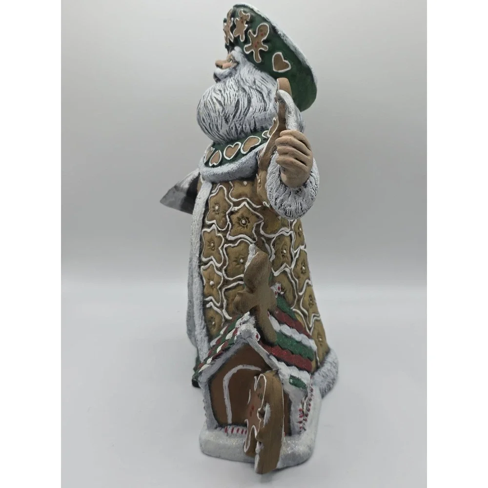 Collectors Gingerbread Man Santa 10